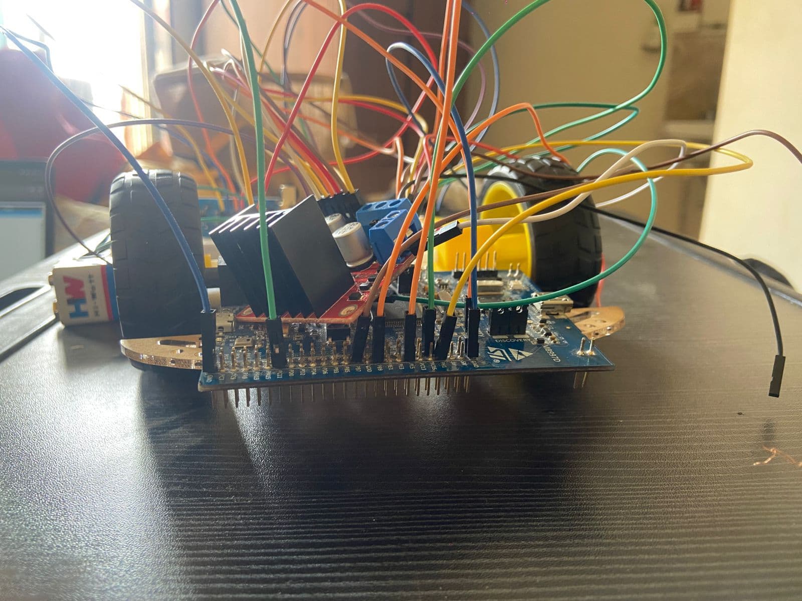 Landmine Detection Robot using STM32 screenshot