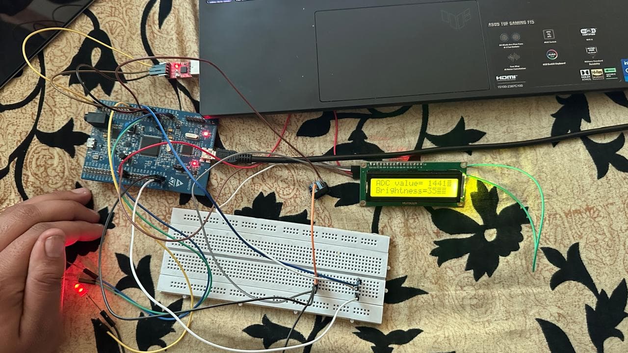  Smart Light Control System | Embedded Automation Project. screenshot