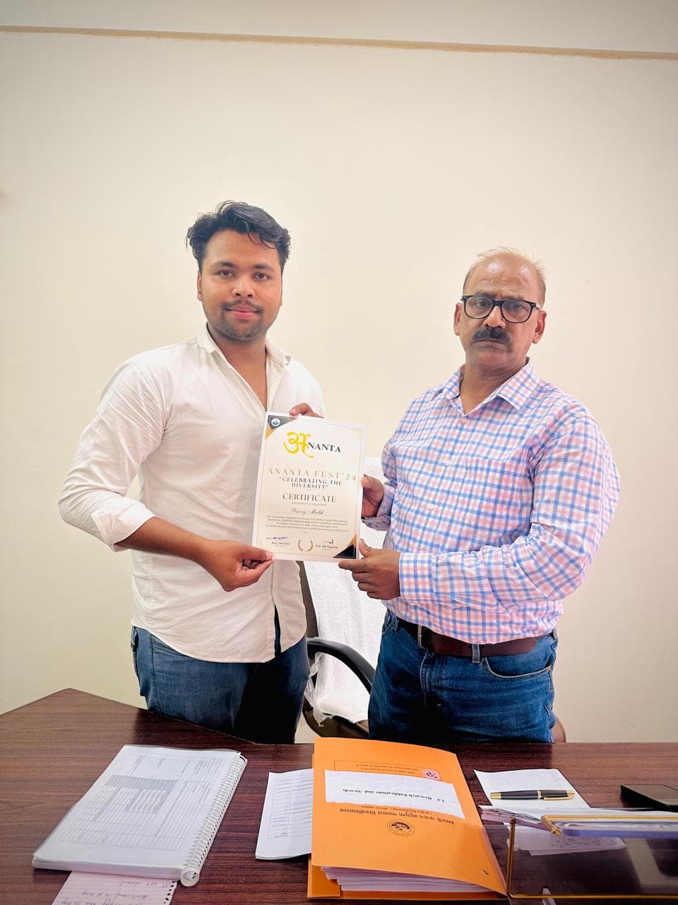 Technical & Cultural Fest Organizer – Ananta Fest